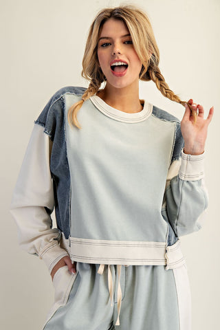 Nova Color Block Pullover
