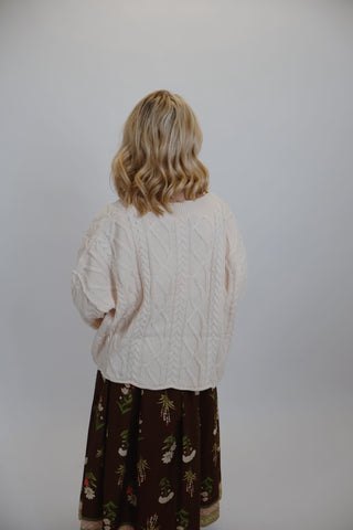 Evervine Cable Knit Sweater