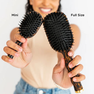 Mini Boar Bristle Hair Brush
