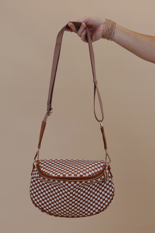 Yareli Woven Sling Bag