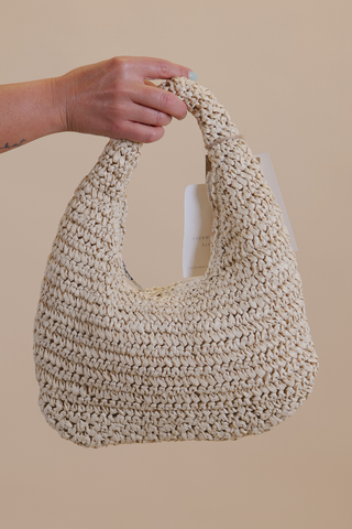 Reyna Straw Shoulder Bag
