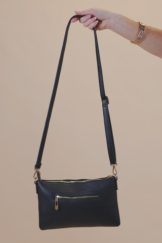 Ellen 3 Compartment Wristlet/ Crossbody