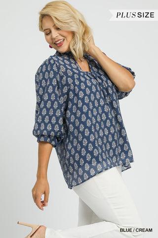 Morning Mist Blouse in Plus