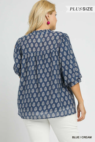 Morning Mist Blouse in Plus