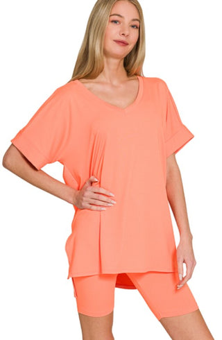 The Cloud Nine Butter Soft Lounge Set in Plus