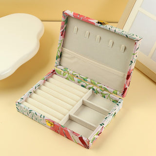 Botanical Print Jewelry Box