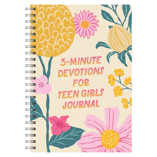 3-Minute Devotions for Teen Girls Journal
