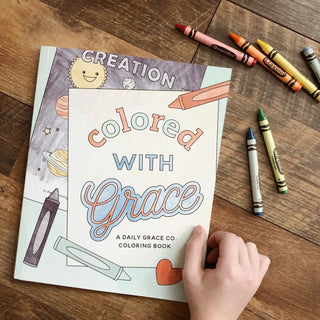 Colored with Grace – Children’s Coloring Activity Book