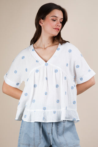 Sunflowers & Sunshine Top
