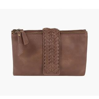 Lisa Braided Two Compartment Crossbody