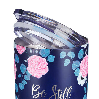 Be Still Floral Travel Mug