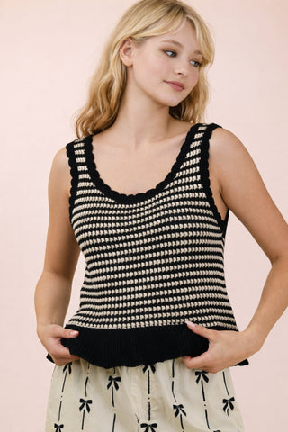 Patriotic Pop Stripe Tank