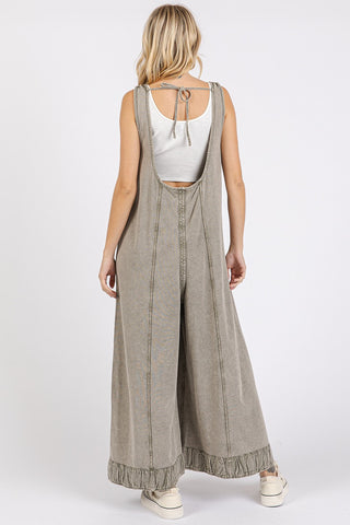 Sage Canyon Mineral Wash Boho Jumpsuit