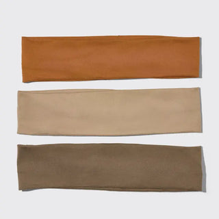 Kitsch Recycled Fabric Active Headbands – 3 Pack