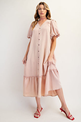 Take Your Time Midi Dress