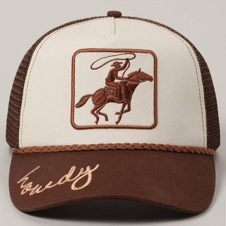 Howdy Cowboy Trucker Hat