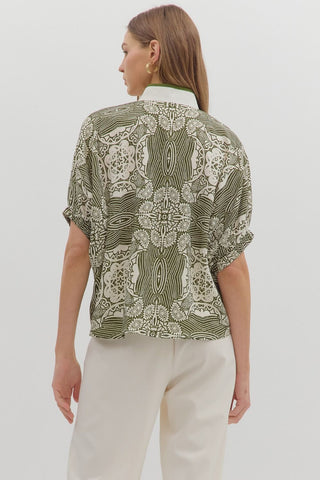 Wanderlust Mosaic Top