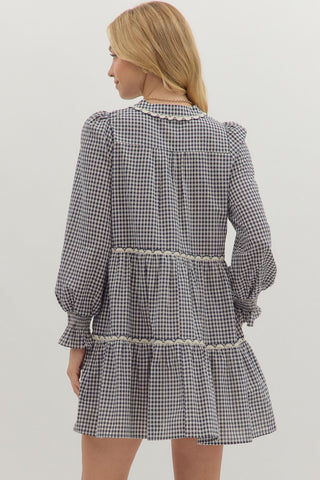 Sunday Picnic Gingham Dress