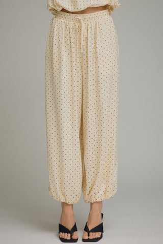 Dotted Daydream Balloon Leg Pants