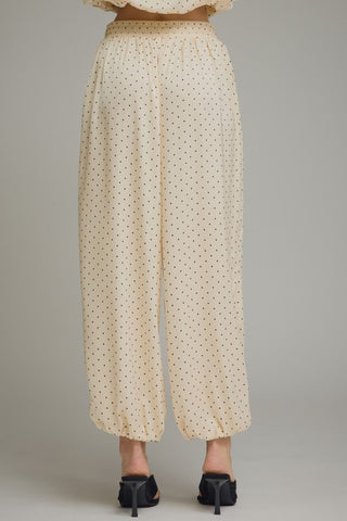 Dotted Daydream Balloon Leg Pants