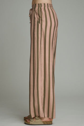Autumn Stroll Striped Pants