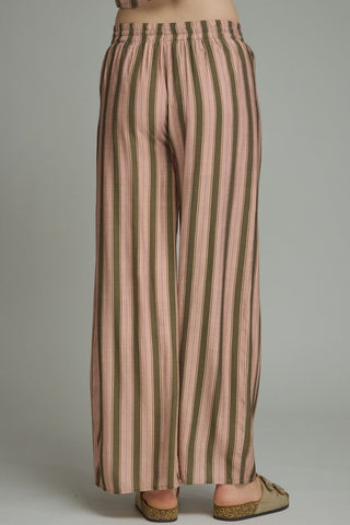 Autumn Stroll Striped Pants