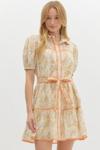 Pocket of Poppies Mini Dress