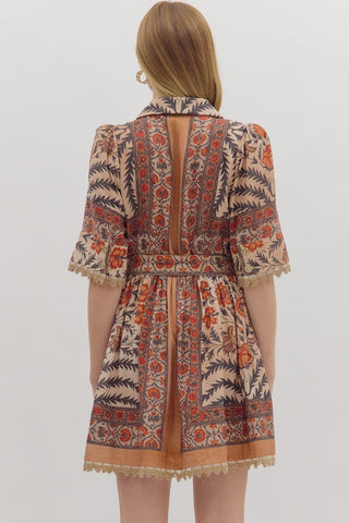 Botanical Belle Mini Dress