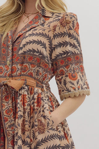 Botanical Belle Mini Dress