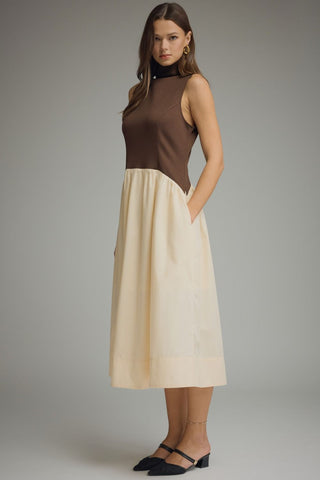 Mocha Muse Midi Dress