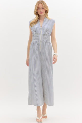 Set Sali Striped Jumpsuit