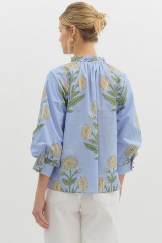 Surprise Brunch Floral Blouse