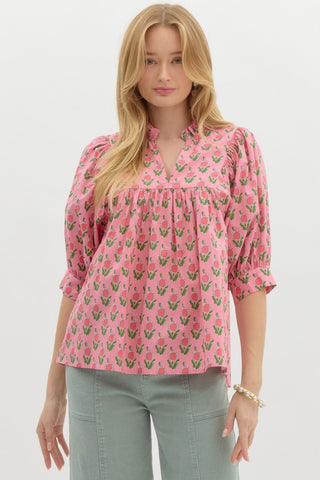 Hey There Delilah Floral Blouse