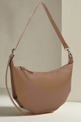 Polina Crescent Shoulder/ Crossbody Bag