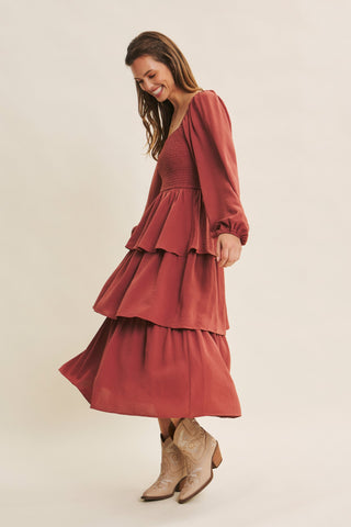 Autumn Rose Midi