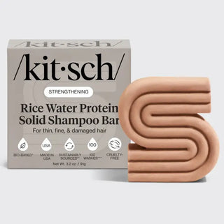 Rice Water Protein Solid Shampoo Bar