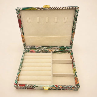Botanical Print Jewelry Box