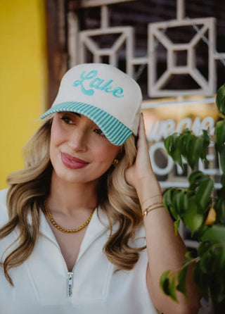 Vintage Lake Trucker Hat