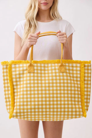 Fringe Beach Tote
