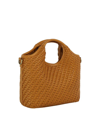 Anika Woven Tote/ Crossbody