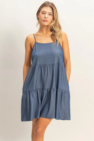 Coastal Breeze Tiered Dress