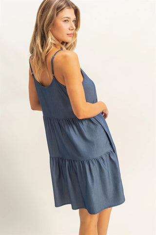 Coastal Breeze Tiered Dress