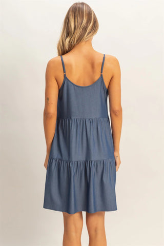 Coastal Breeze Tiered Dress
