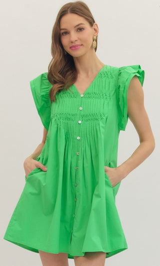 Emerald Breeze Pintuck