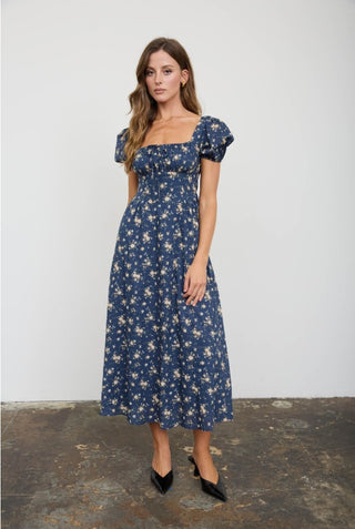 Bluebell Breeze Midi Dress