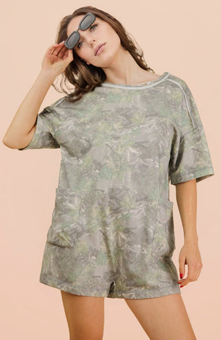 Camo Creek Romper