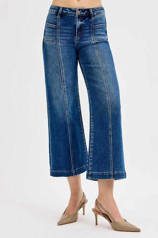 Valerie Crop Wide Leg Jeans