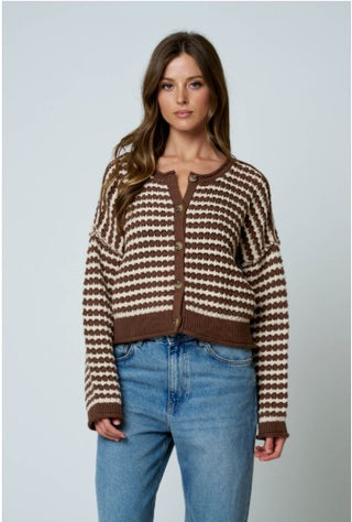 Cocoa Crochet Cardigan