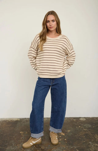 Driftwood Stripe Sweater