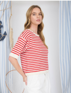 Harbor Breeze Stripe Knit Top